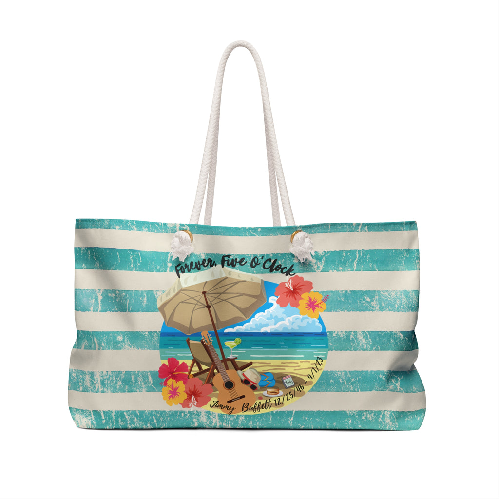 Jimmy Buffett Memorial Beach Tote, Jimmy Buffett Beach Bag