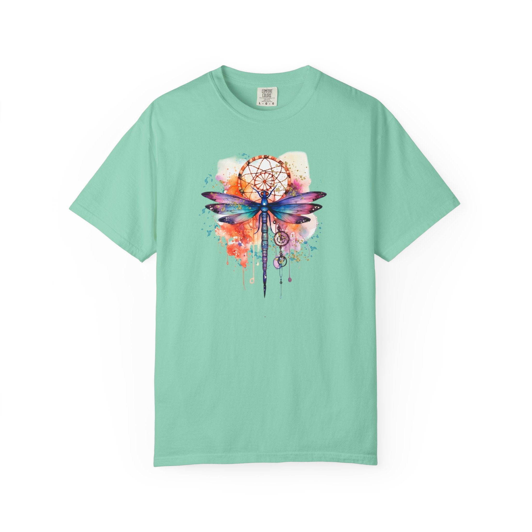Rainbow Dragonfly Dreamcatcher T-Shirt for Men and Women