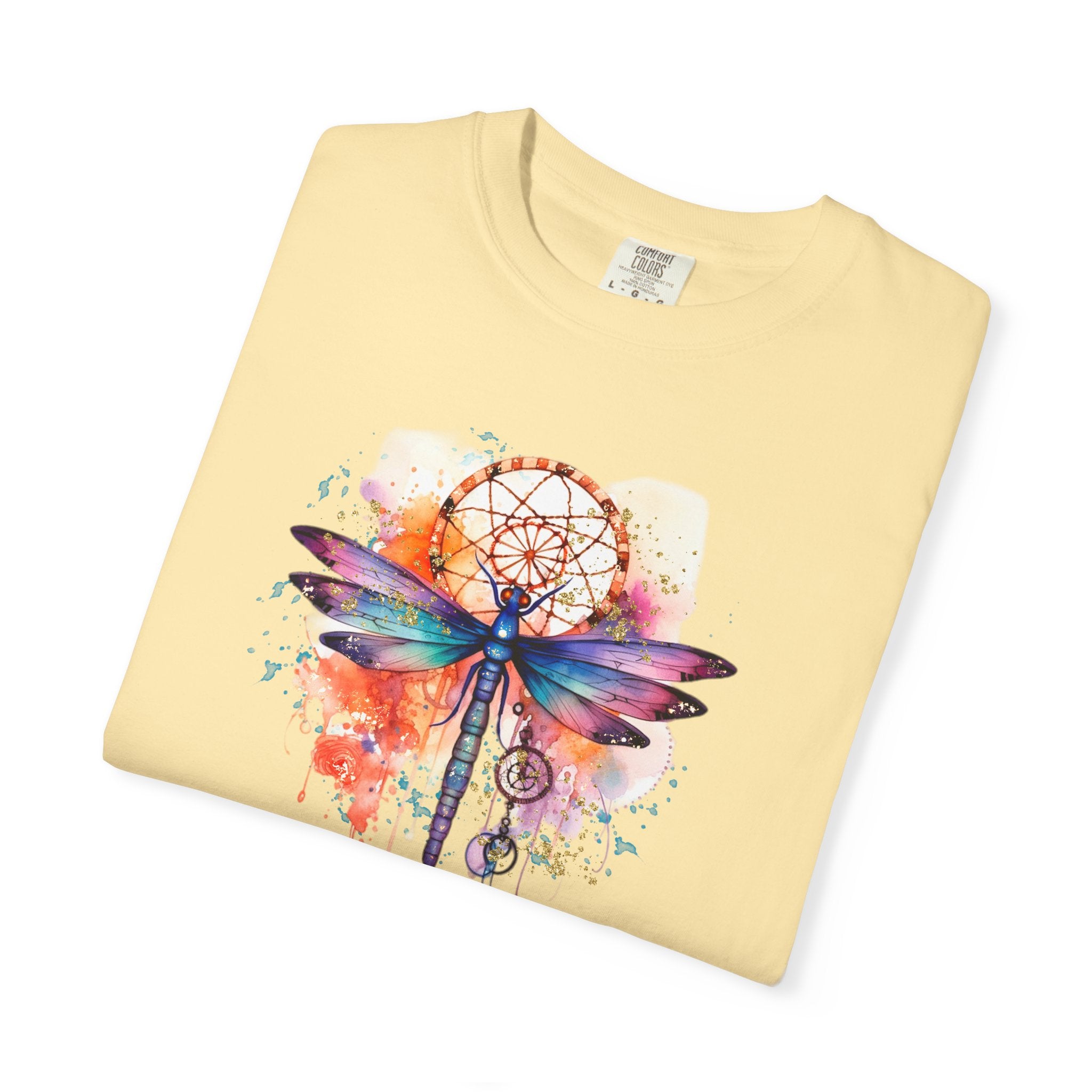 Rainbow Dragonfly Dreamcatcher T-Shirt for Men and Women