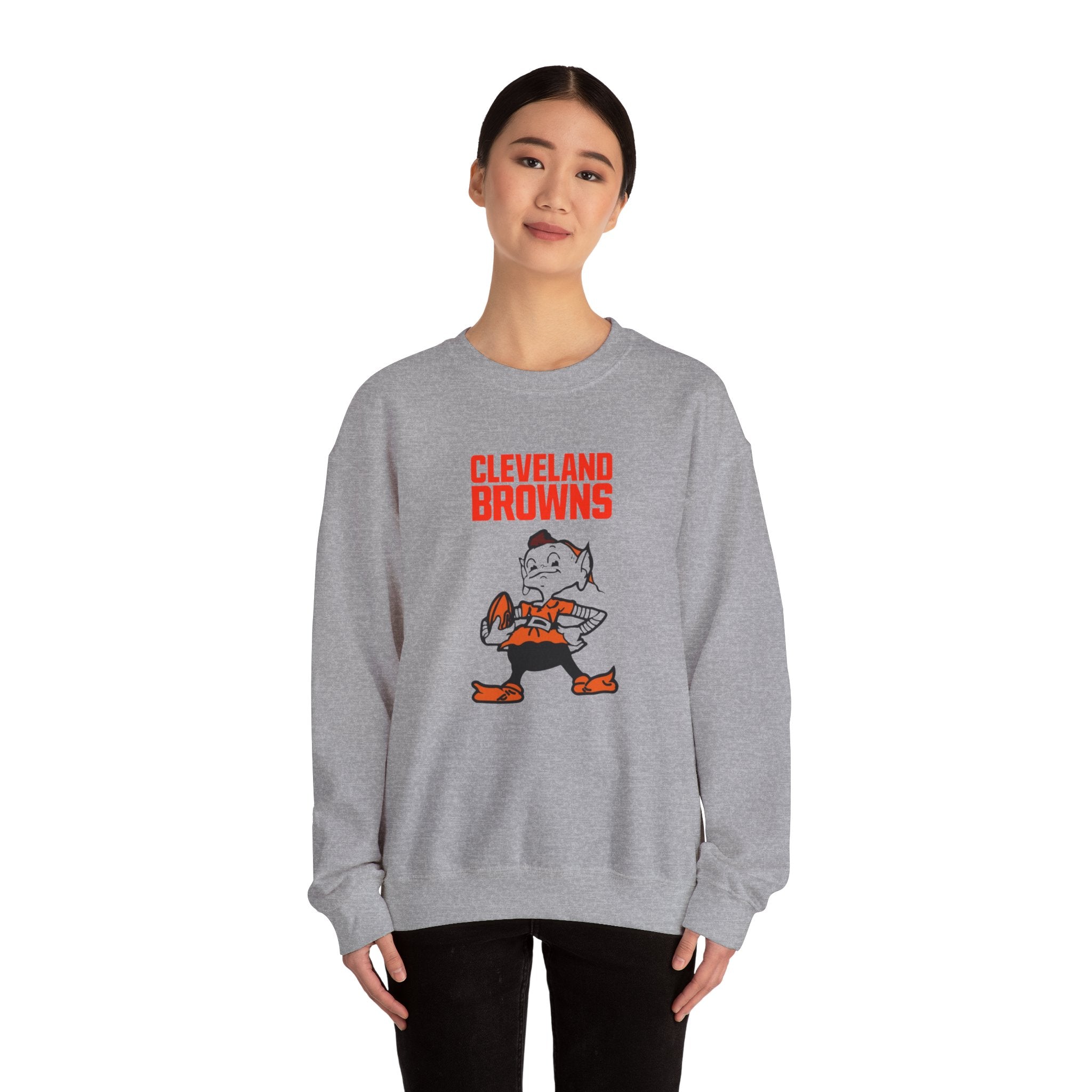 Retro Cleveland Browns Sweatshirt for Men and Women, Cleveland Browns Sweatshirt