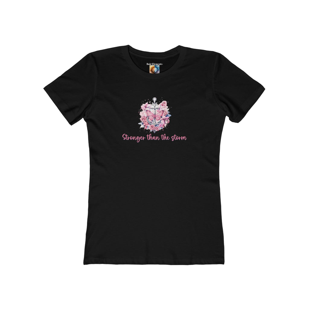 Stronger than the Storm,  The Boyfriend Tee for Women