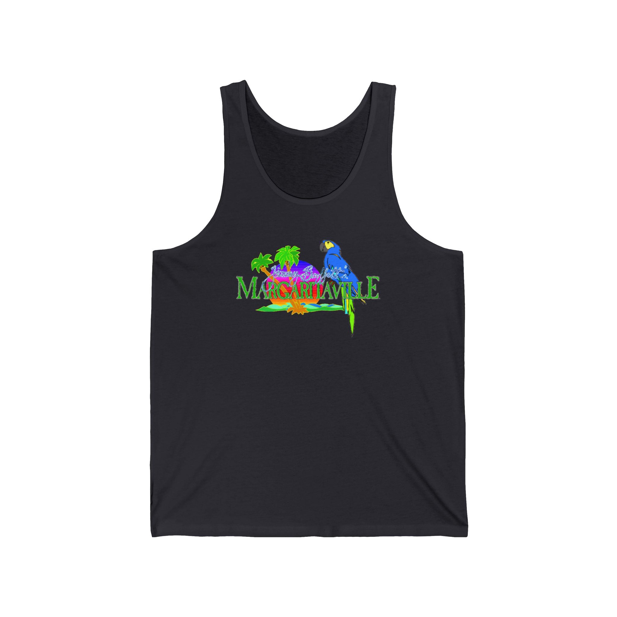 Margaritaville Unisex Jersey Tank - Beachwear, Summer Vibes, Casual Apparel, Vacation Outfit, Tropical Style