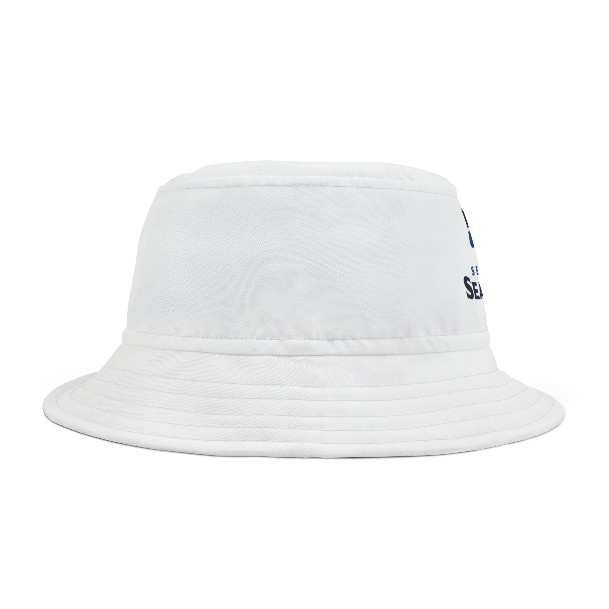 Seattle Seahawks Bucket Hat, White,  2 Sizes