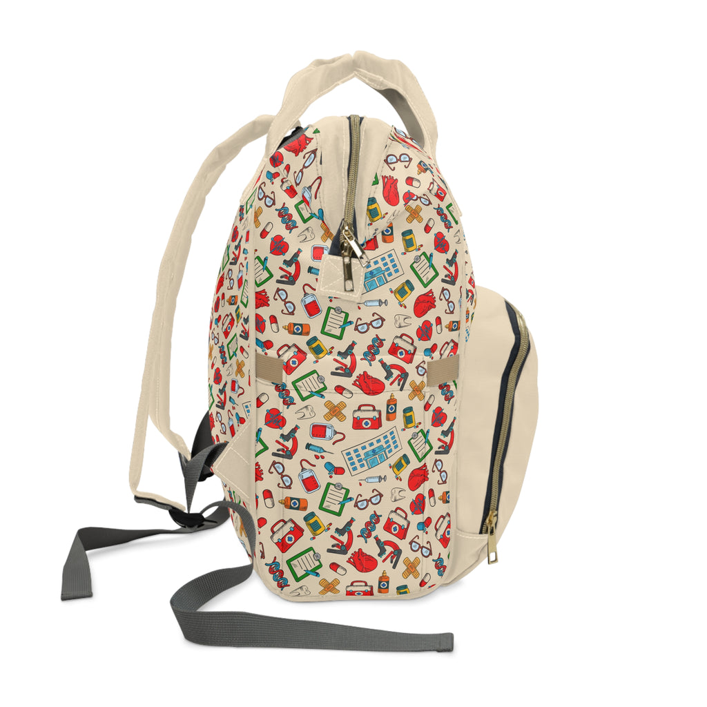 Custom Personalized Nurse Tote Bag, Personalized Travel Nurse Backpack, Nursing Bag, Medical Student Gift, RN Gift