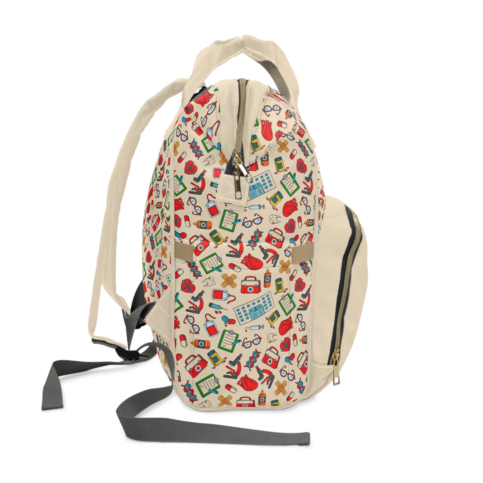 Custom Personalized Nurse Tote Bag, Personalized Travel Nurse Backpack, Nursing Bag, Medical Student Gift, RN Gift