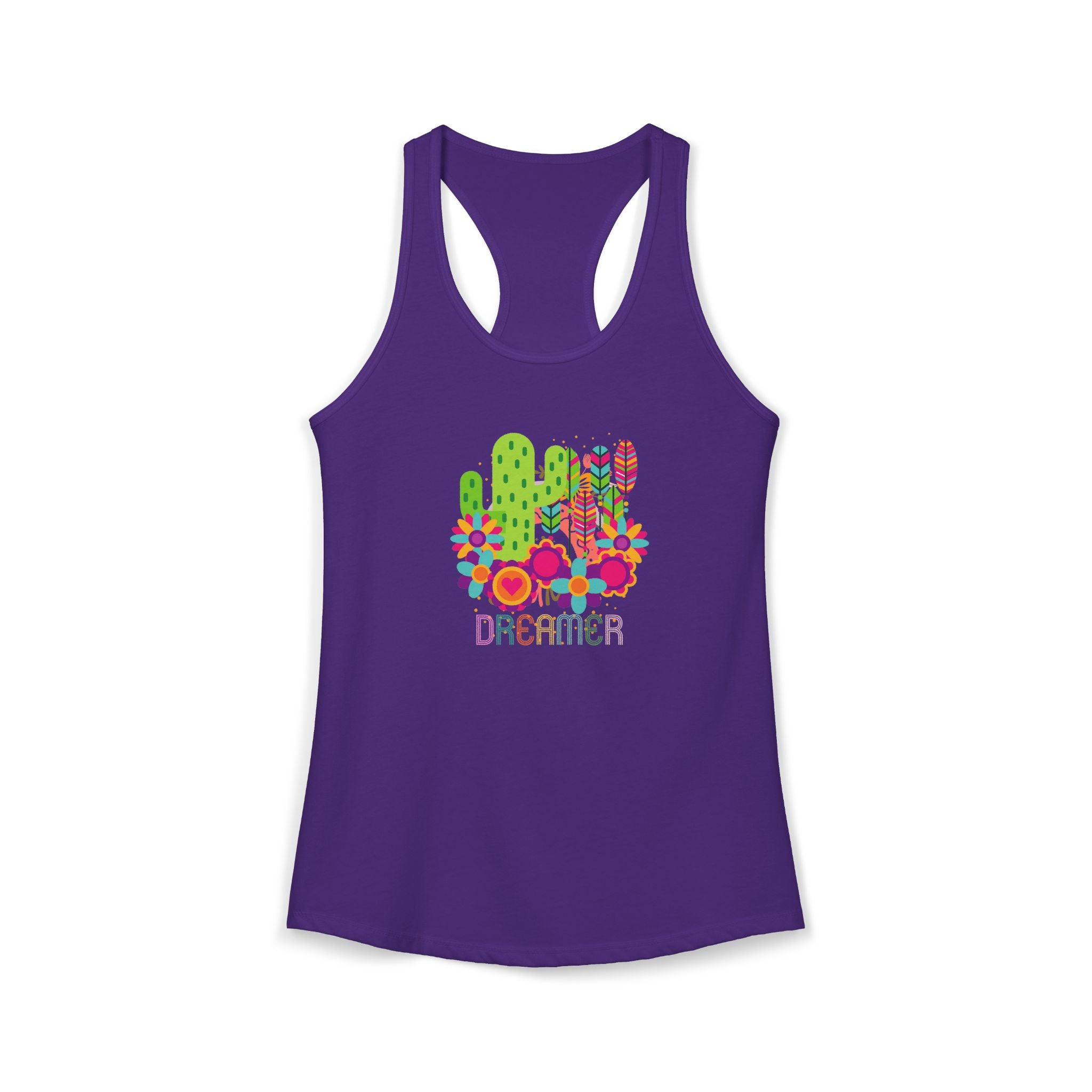 Cactus Dreamer, Women's Racerback Tank