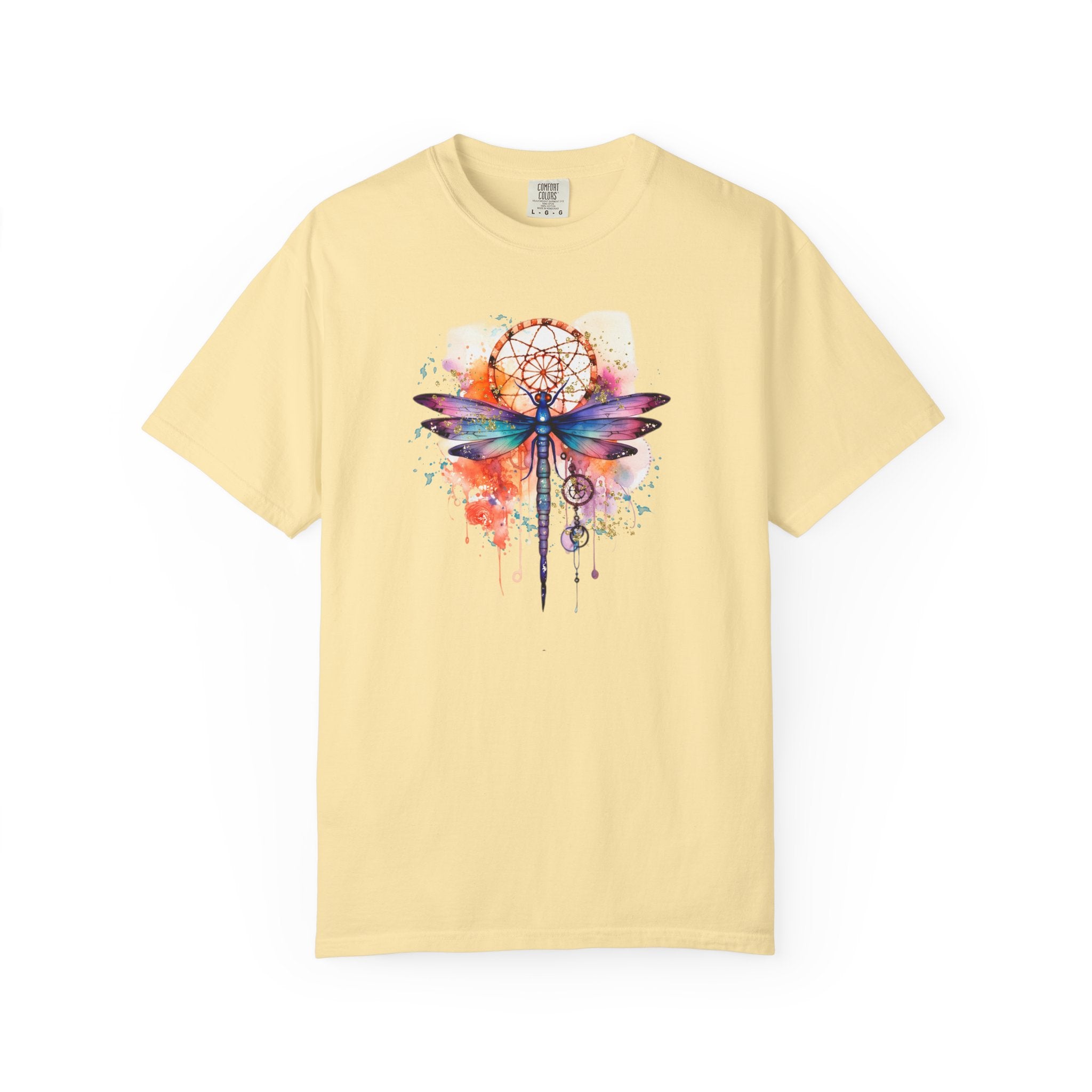 Rainbow Dragonfly Dreamcatcher T-Shirt for Men and Women