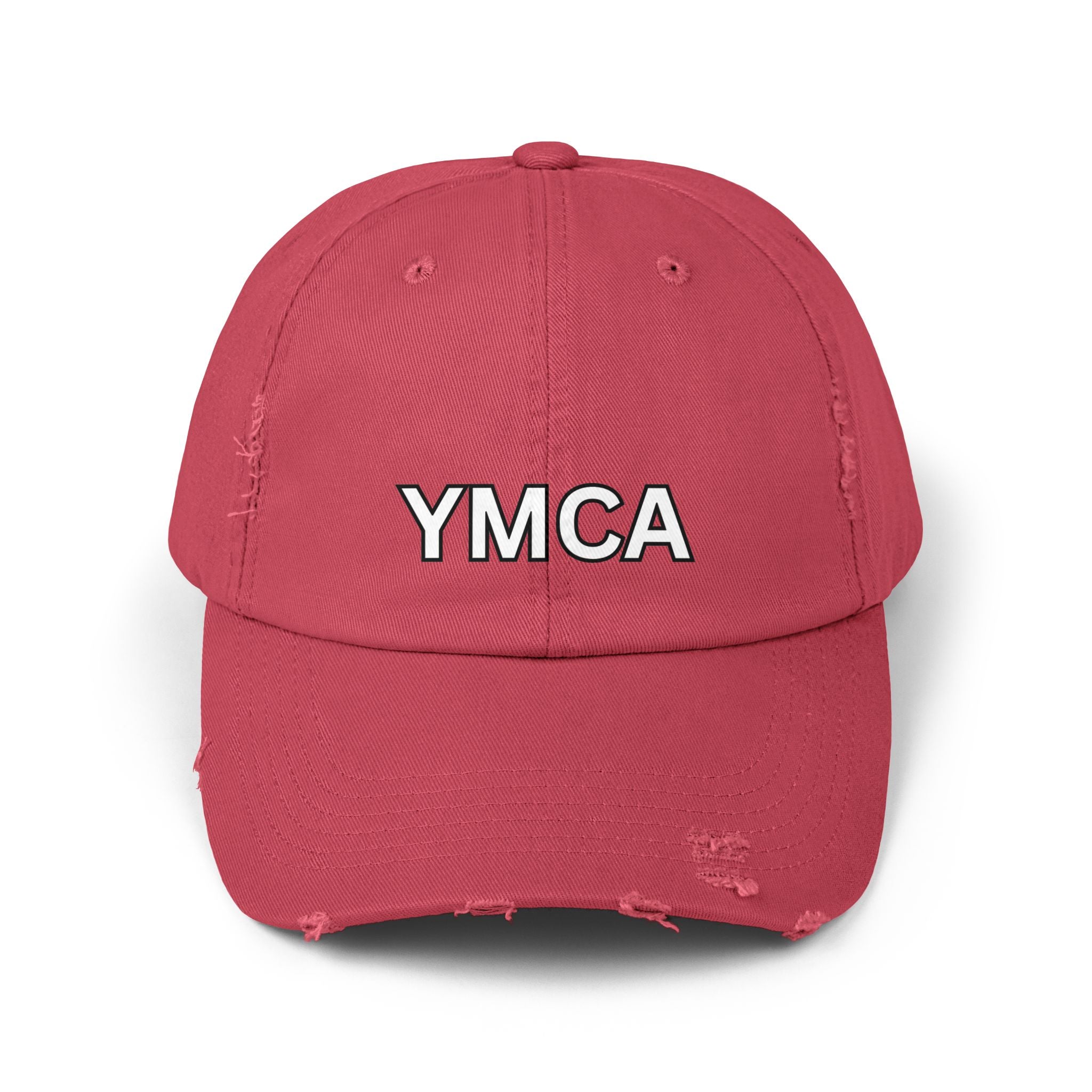 YMCA Distressed Cap, Village People Hat, Retro Baseball Cap, 70s Music Fan Gift,