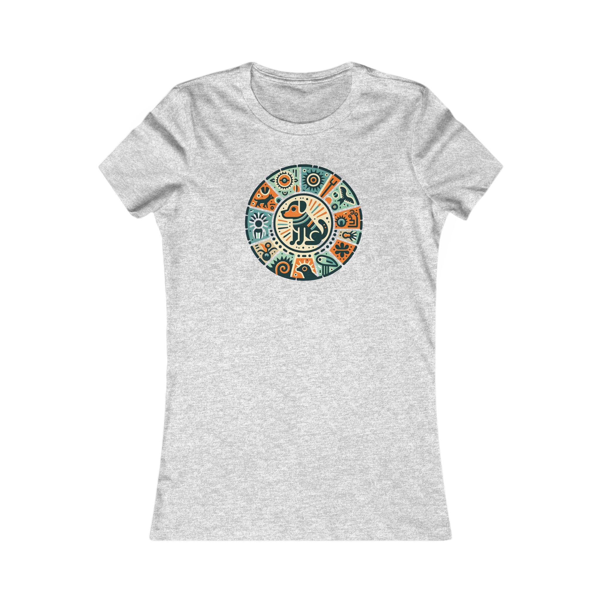 Aztec-Inspired Women's Tee, Unique Graphic Shirt for Festivals, Casual Wear, Gift for Her, Summer Style