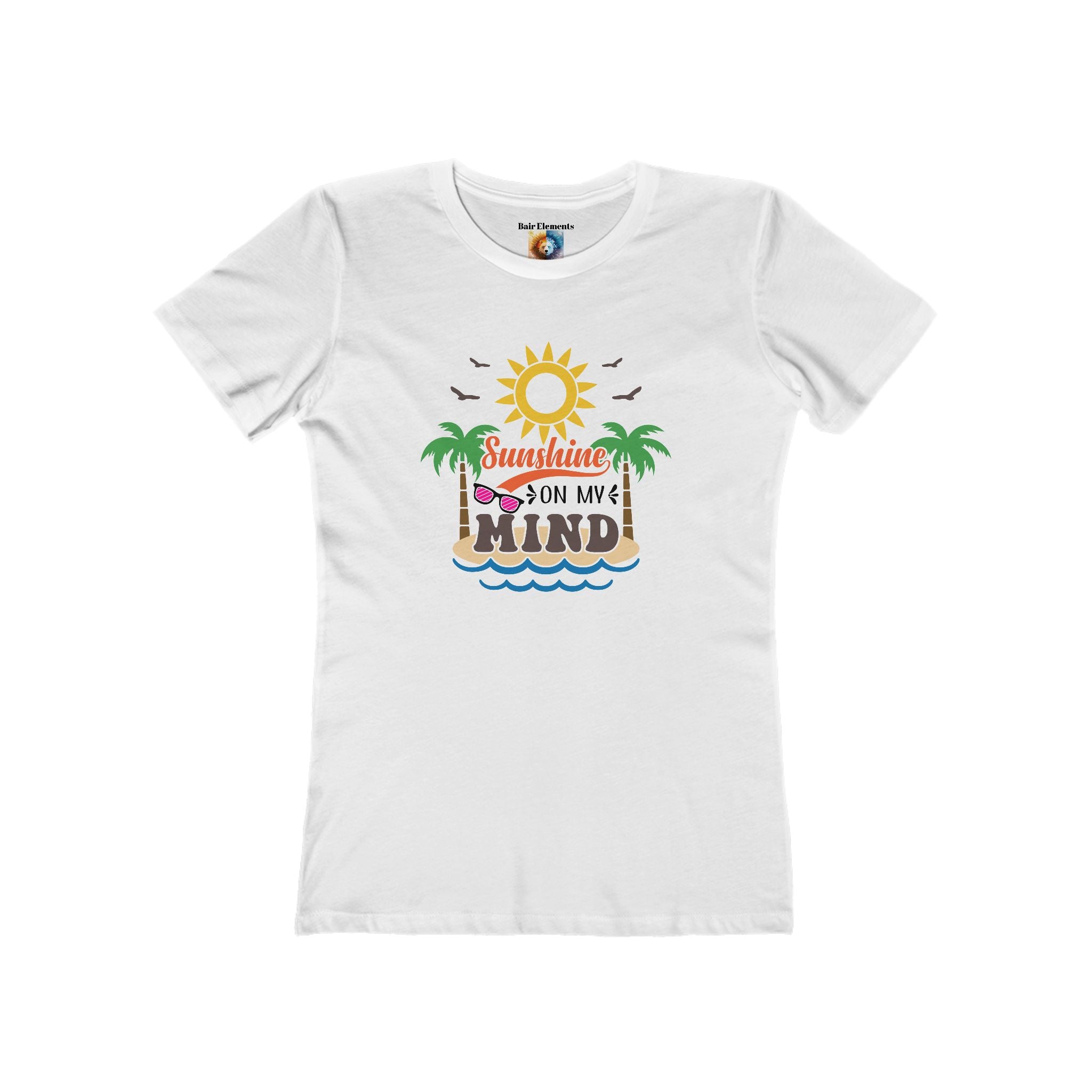 Sunshine on my Mind, The Boyfriend Tee for Women