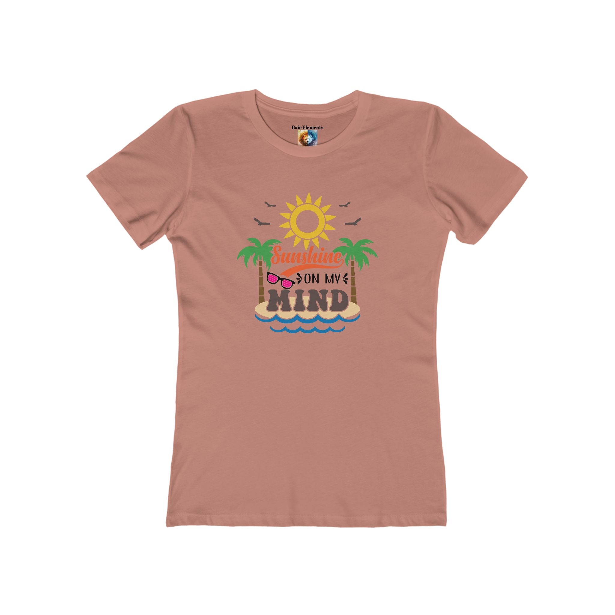 Sunshine on my Mind, The Boyfriend Tee for Women