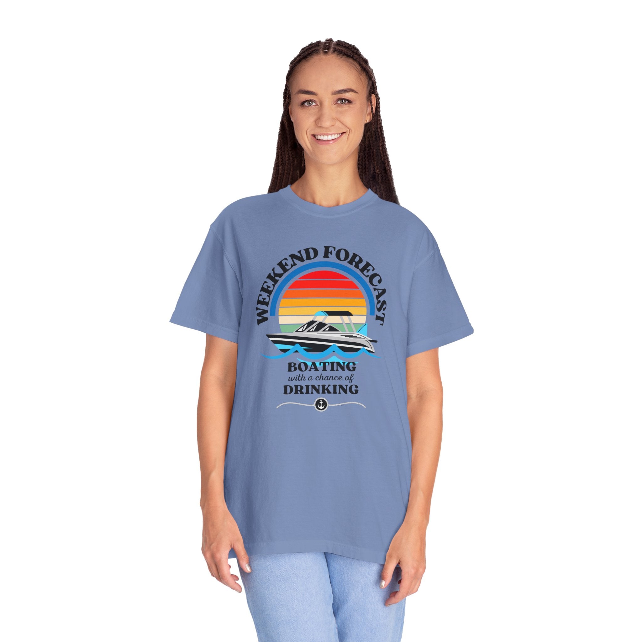Weekend Boating Forecast, Unisex T-Shirt