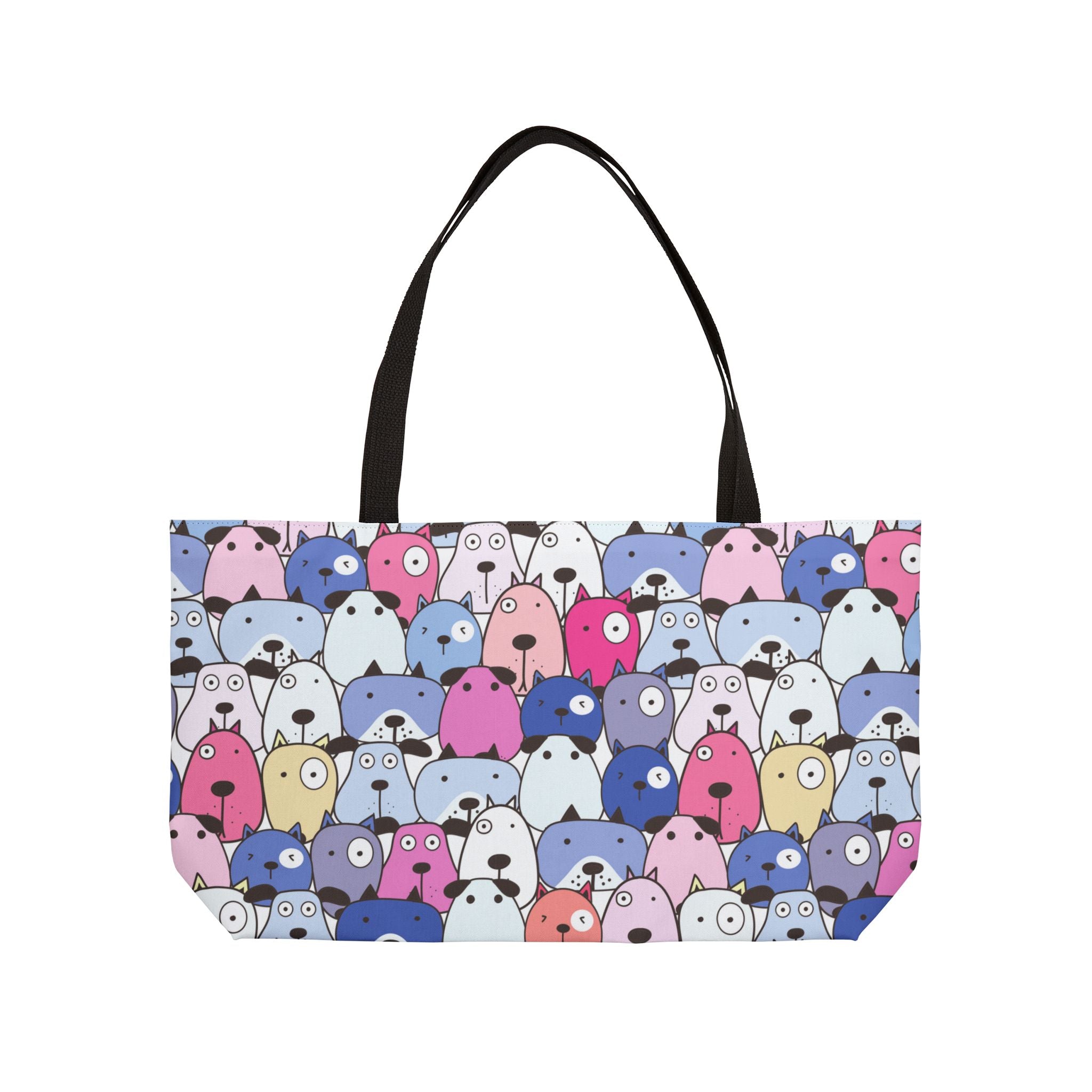 Pastel Pups Weekender Tote Bag