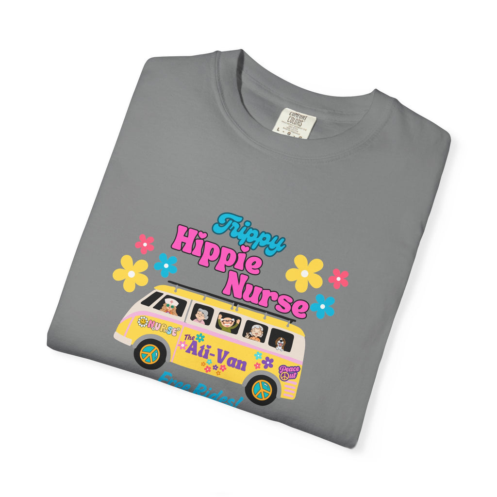 Trippy Hippie Nurse Unisex T-shirt, Funny Nurse Shirt
