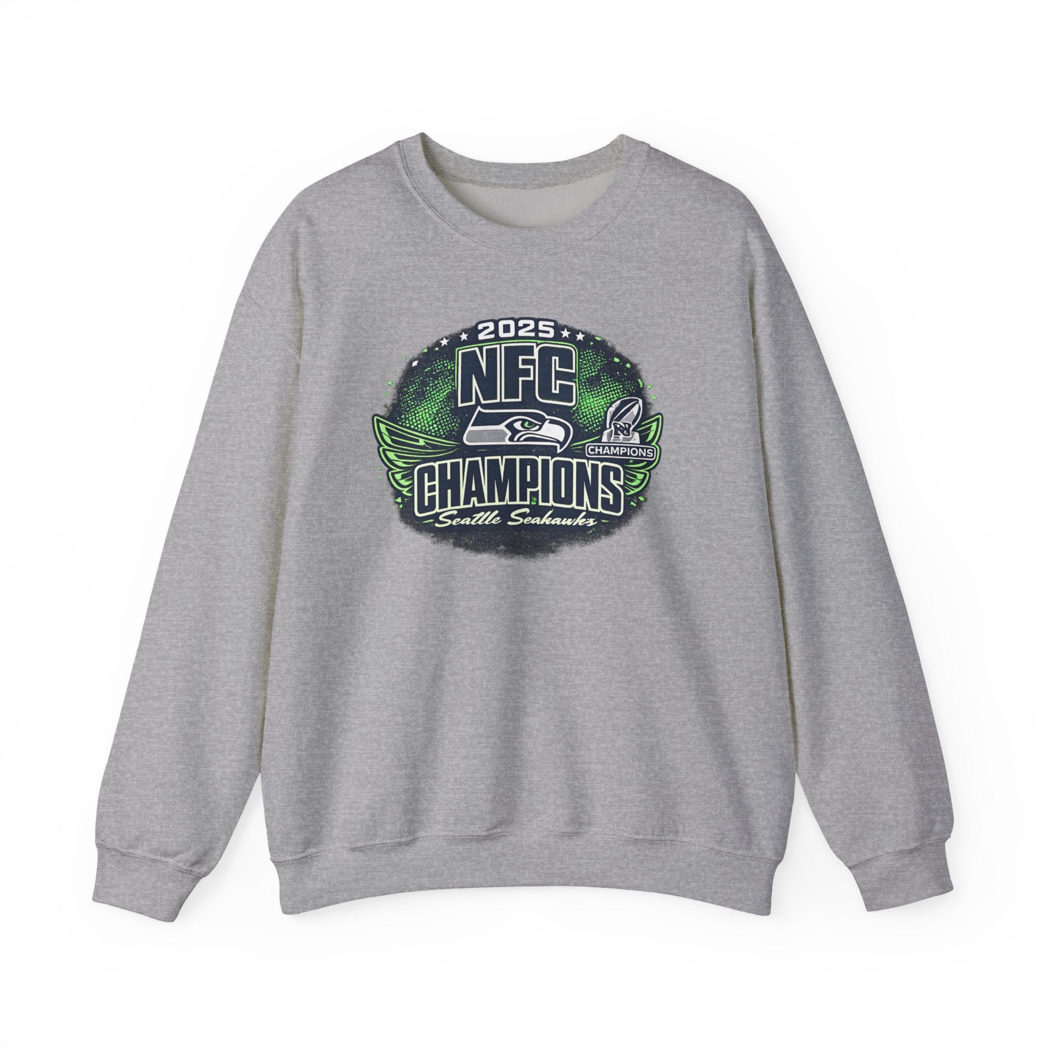 2025 Seattle Seahawks NFC Champions Crewneck Sweatshirt