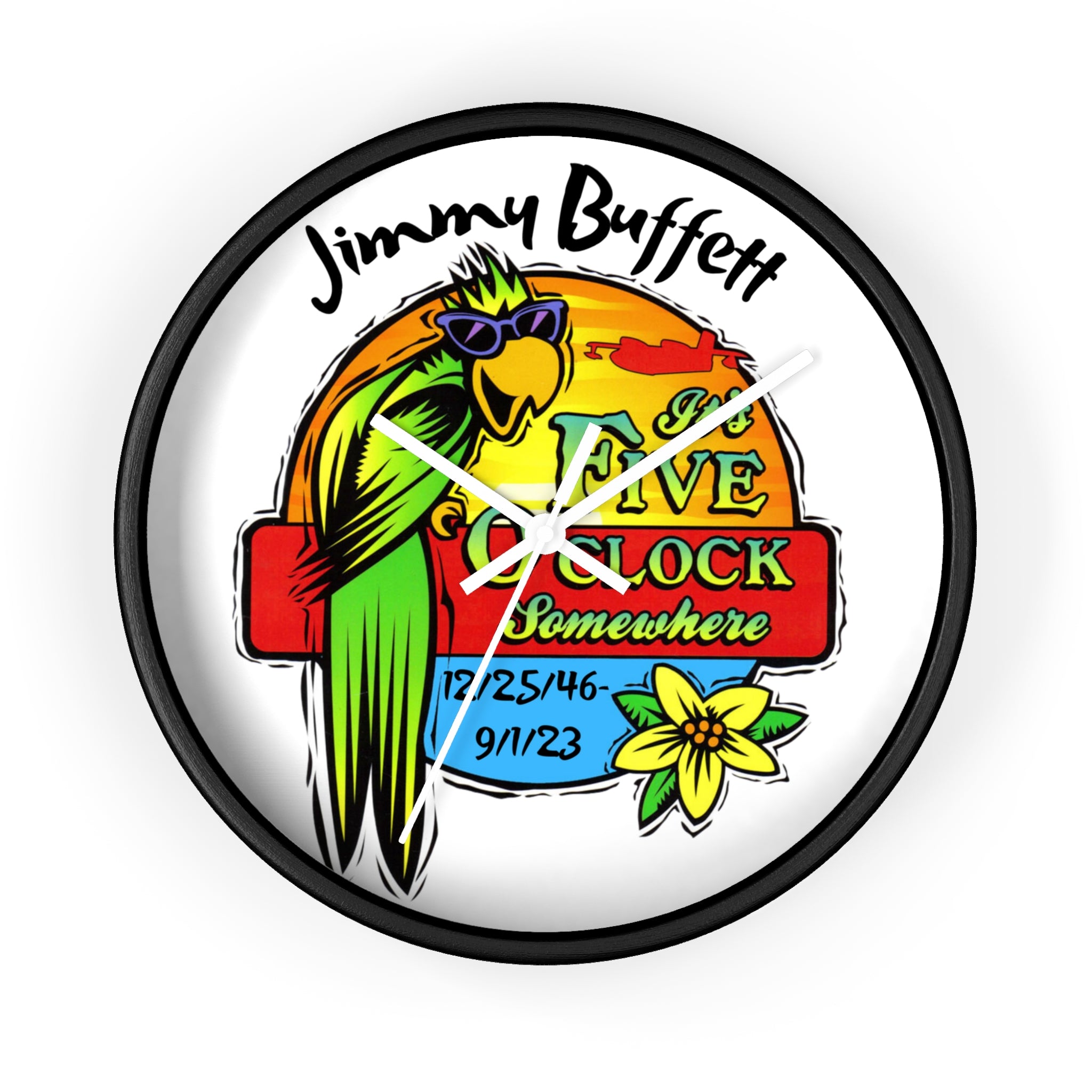 Jimmy Buffett, 5 O'Clock Somewhere, Wall Clock