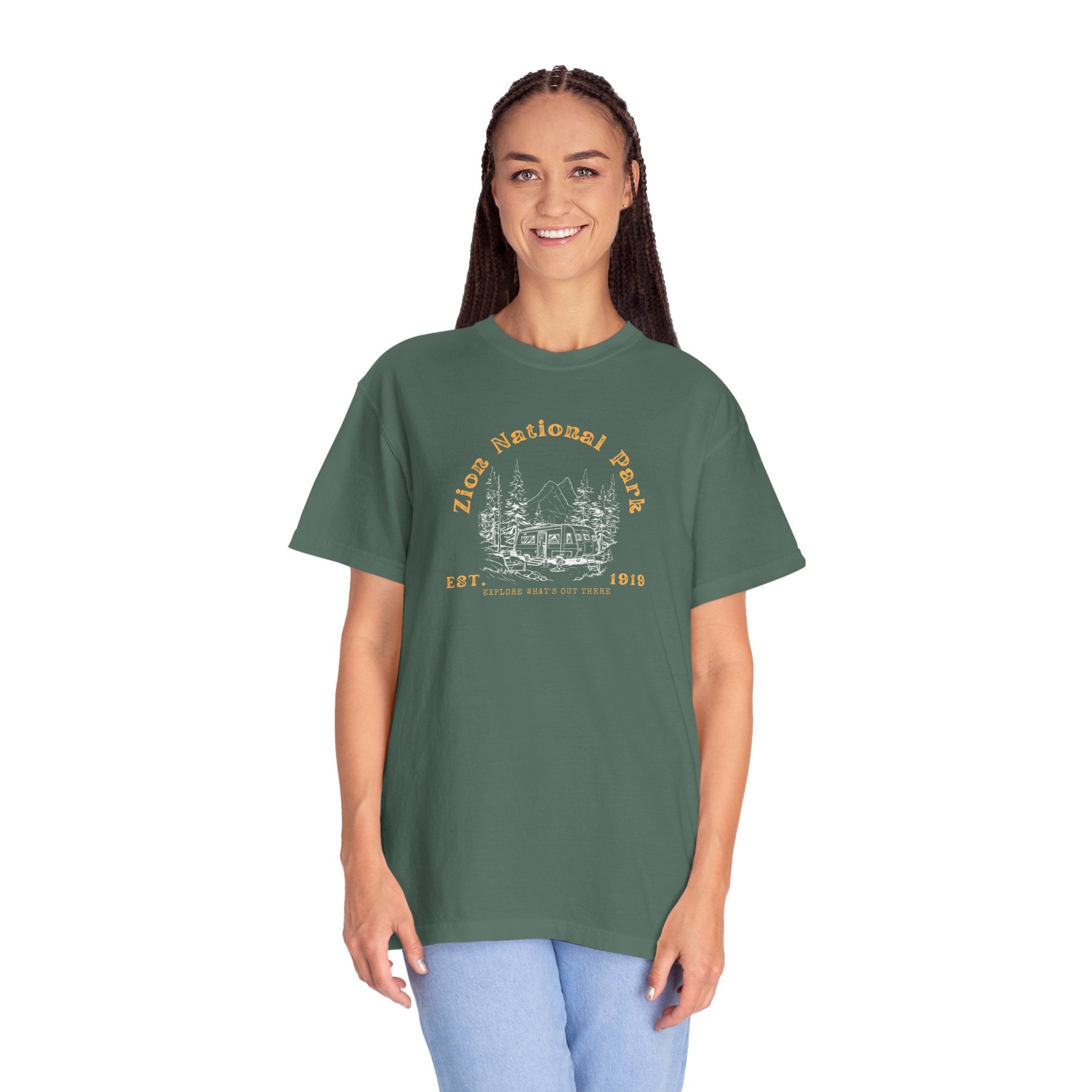 Zion National Park, RV Camping, Unisex T-shirt