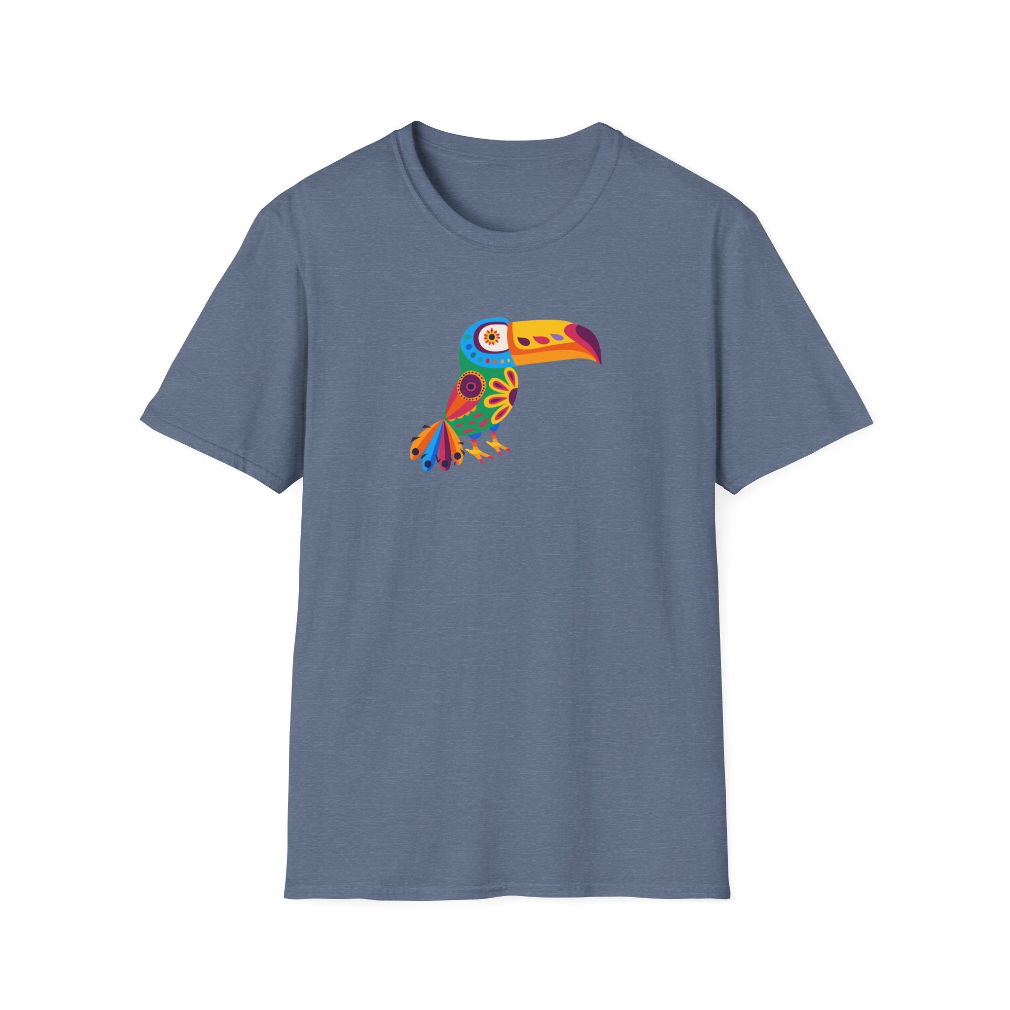 Colorful Toucan T-Shirt, Vibrant Animal Tee, Fun Summer Shirt, Nature Lover Gift, Unisex Graphic T-Shirt, Eco-Friendly Apparel