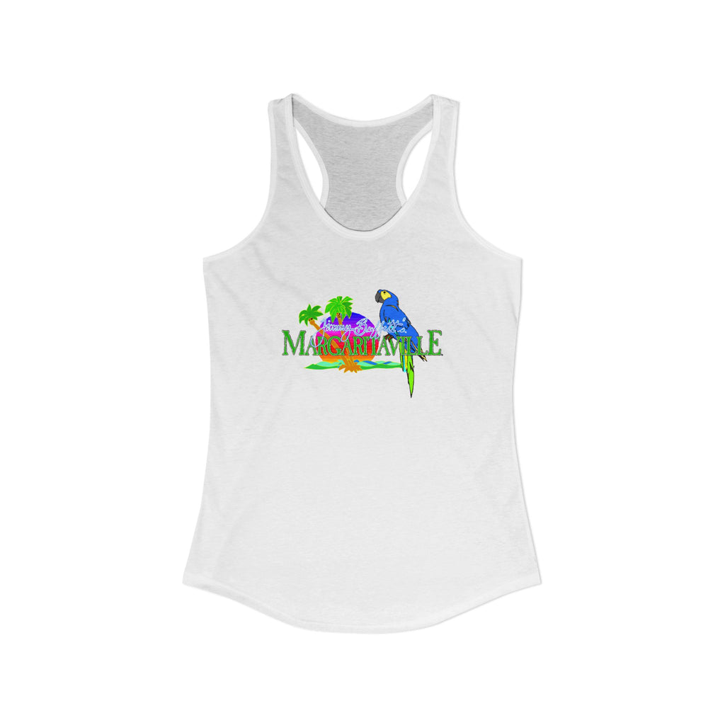 Margaritaville Racerback Tank Top - Paradise Vibe, Summer Essentials, Beachwear, Vacation Outfit, Resort Wear