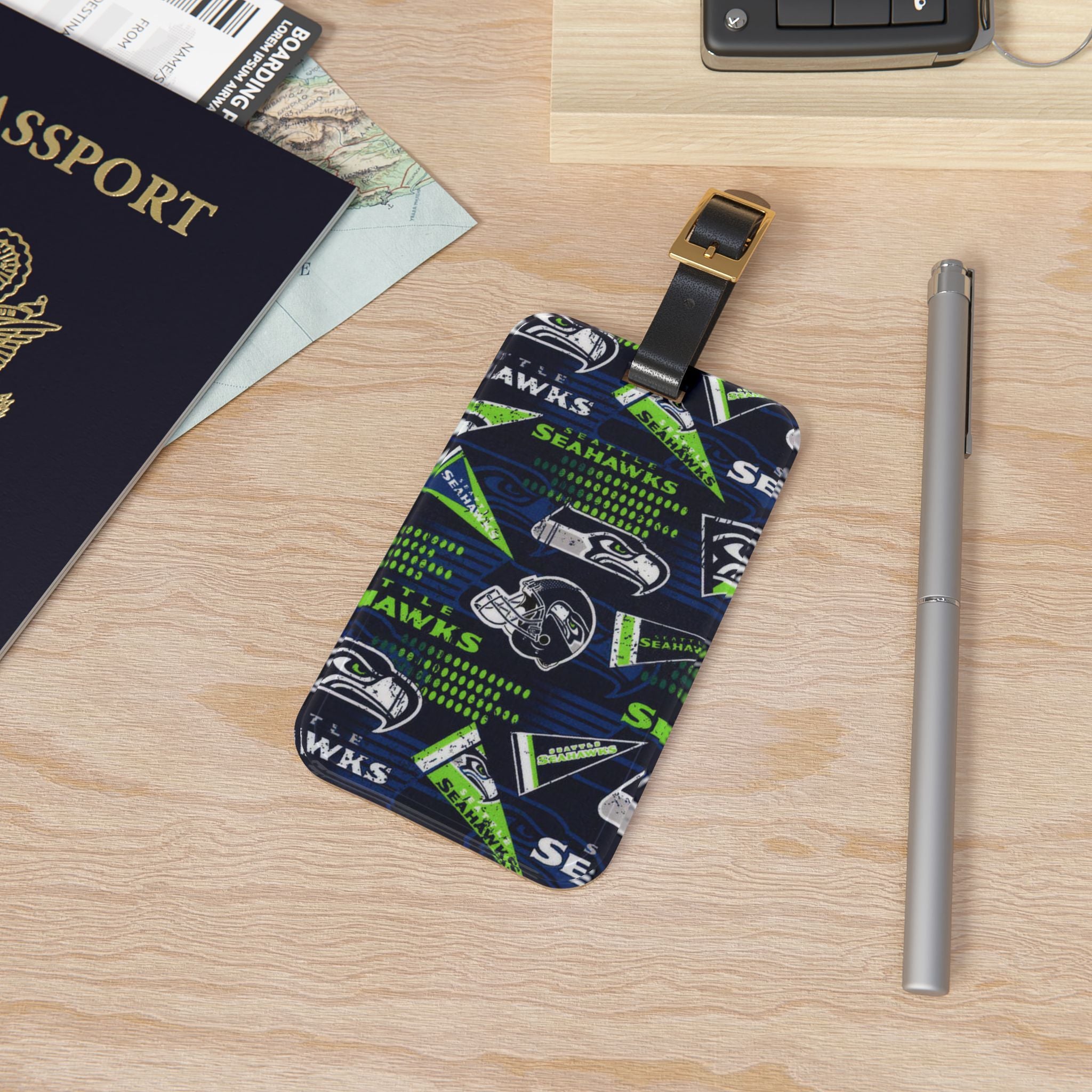 Easy Find Seattle Luggage Tag | Travel Accessory, Team Gear, Personalized Tags, Sports Travel, Unique Gift Idea