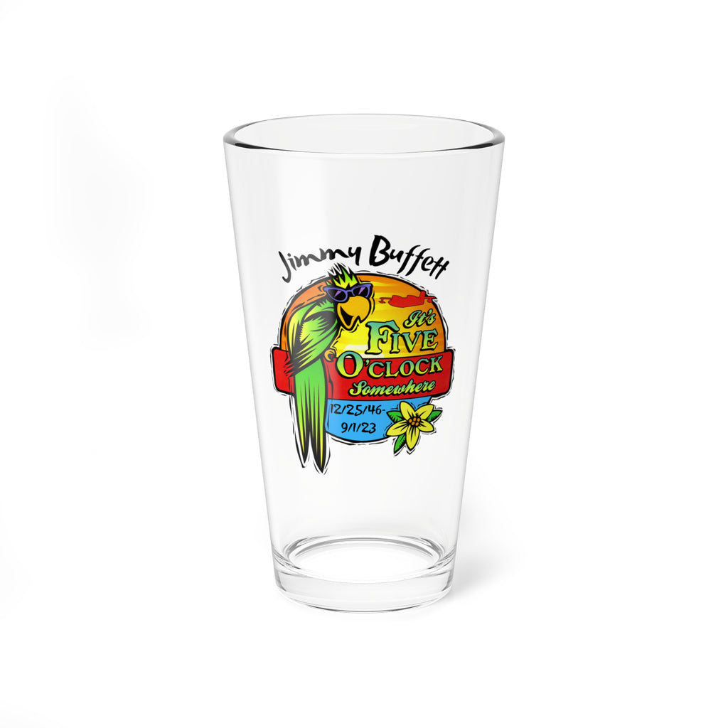 Jimmy Buffett's 5:00 Somewhere, Commemorative Beverage Glass, 16oz