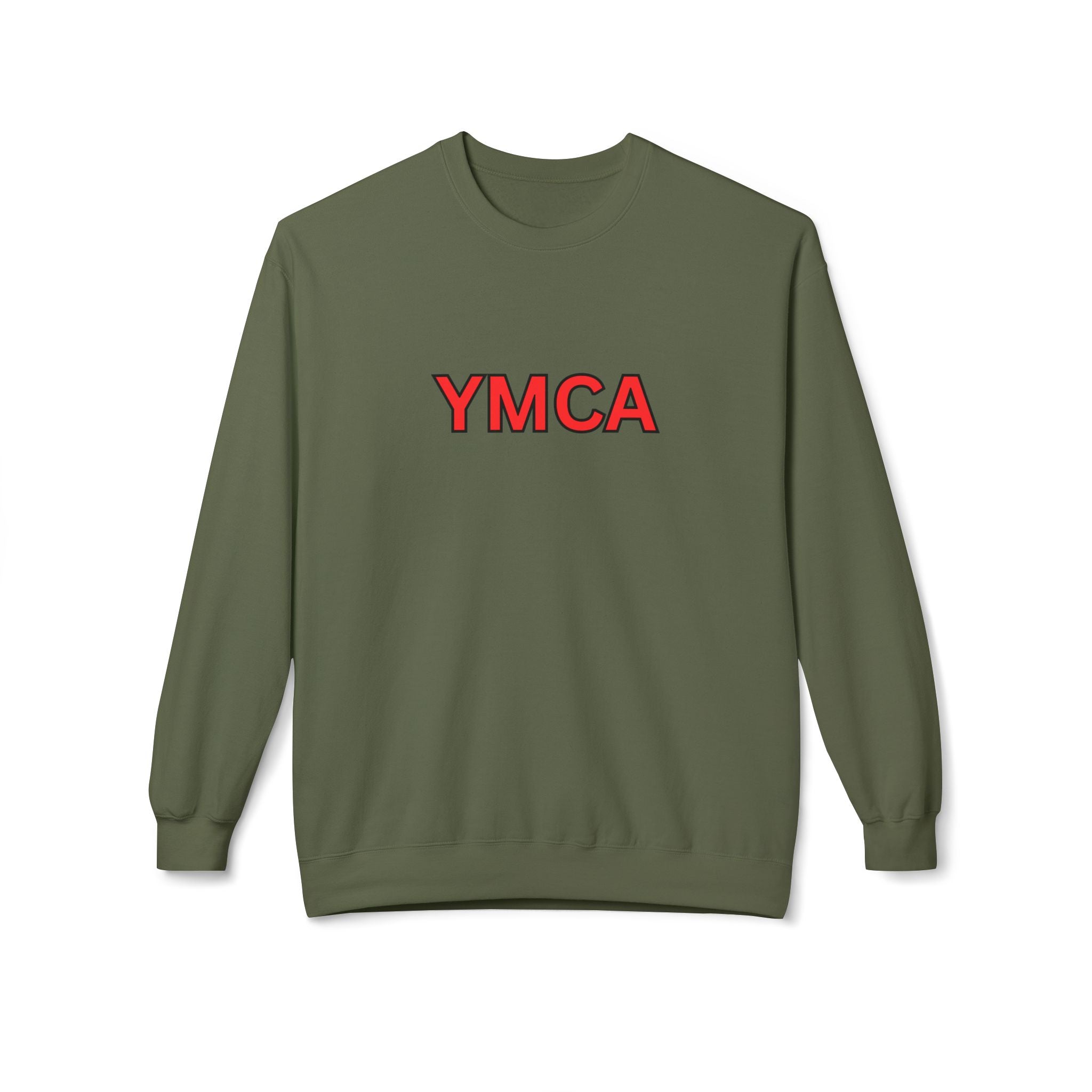 Retro YMCA Sweatshirt, Vintage Midweight Jumper, Unisex Crewneck Pullover,
