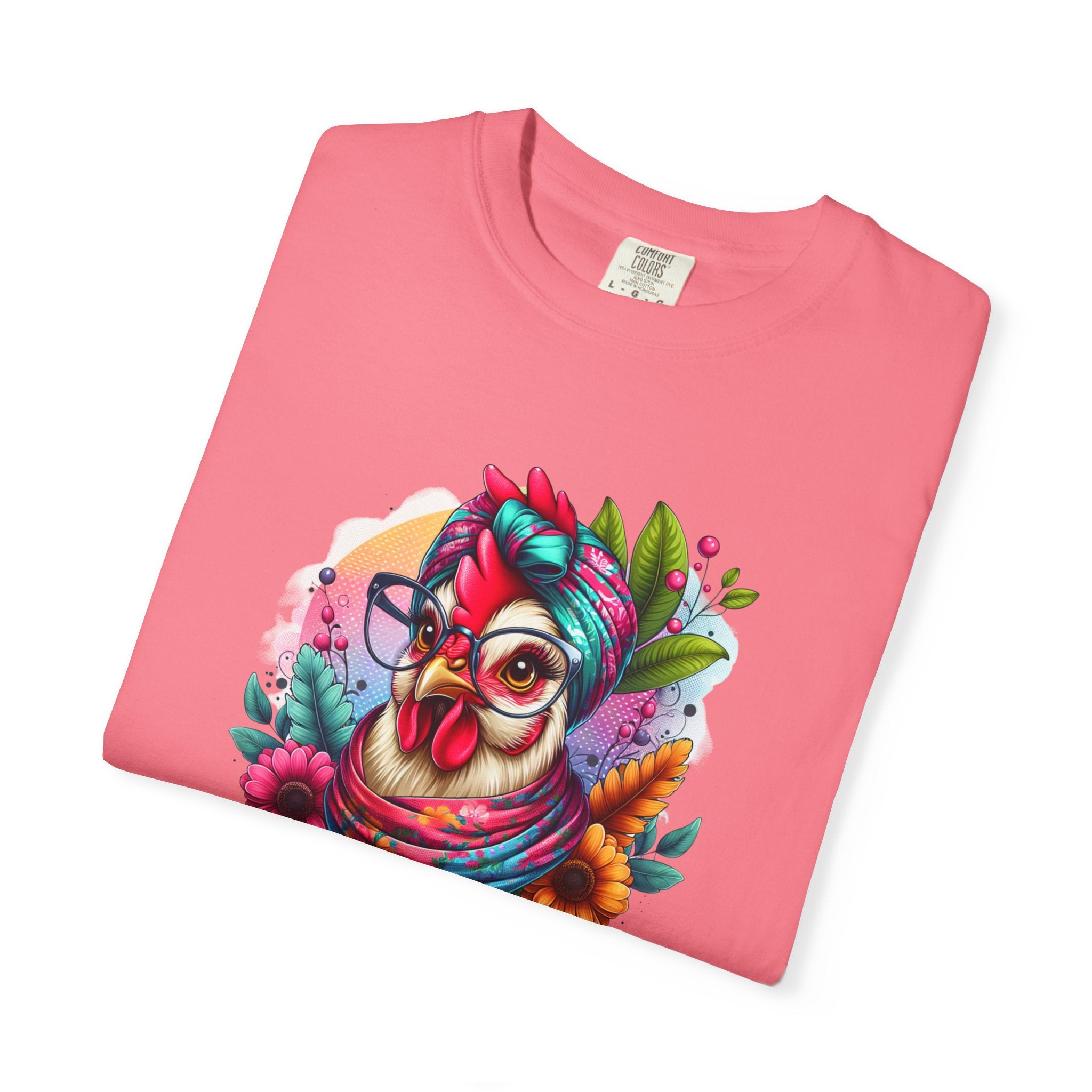 Personalized Chicken Lady T-shirt, Pet Chicken T-Shirt, Backyard Chickens