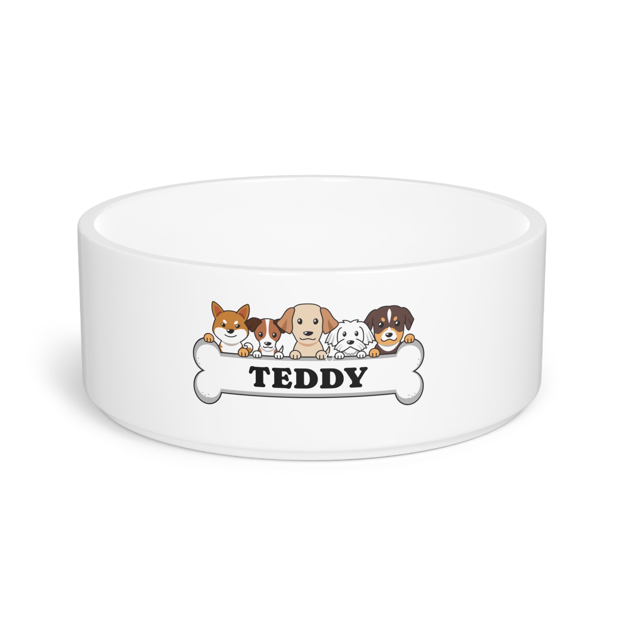 Personalized Pet Bowl for Dogs, Custom Name Bowl, Dog Feeding Dish, Unique Pet Gift, Animal Lover Decor
