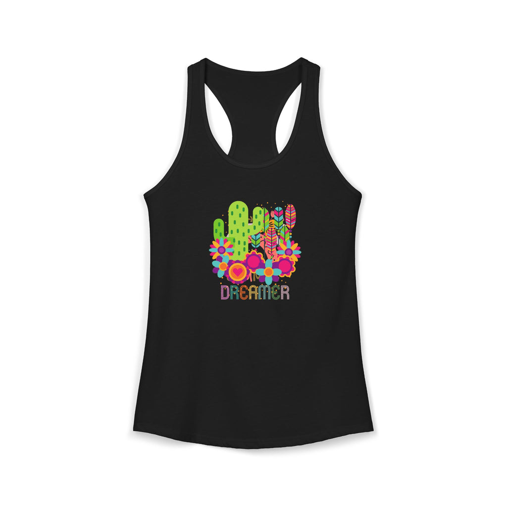 Cactus Dreamer, Women's Racerback Tank