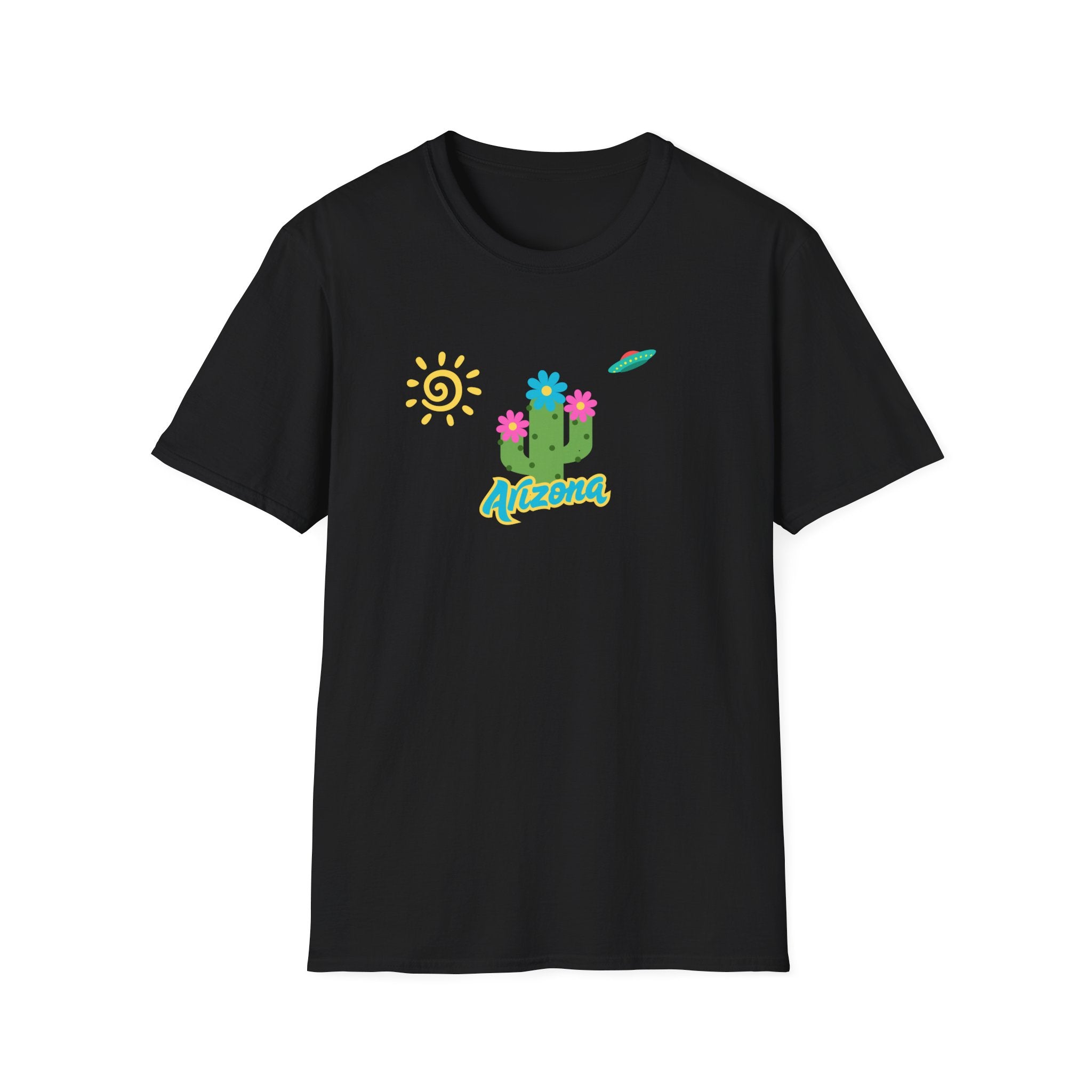 Arizona Cactus T-Shirt, Summer Tee, Travel Shirt, Vacation Apparel, Unique Gift for Nature Lovers