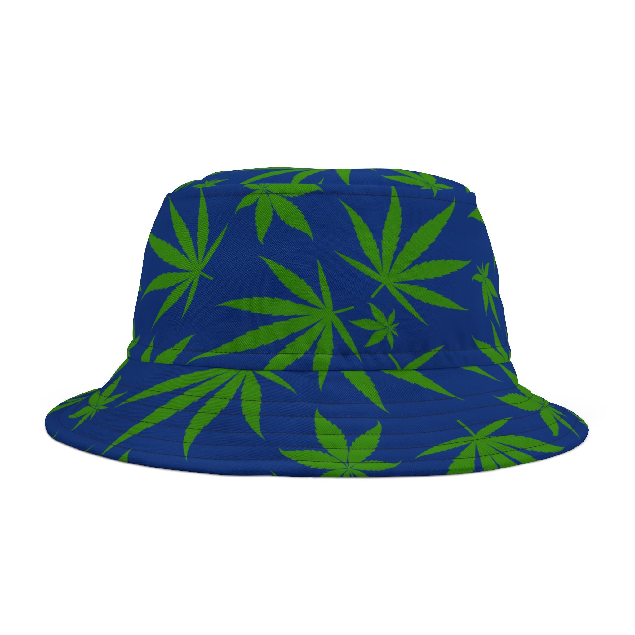 Marijuana Bucket Hat, Summer Sun Hat, Weed Bucket Hat,  Sun Shade Hat