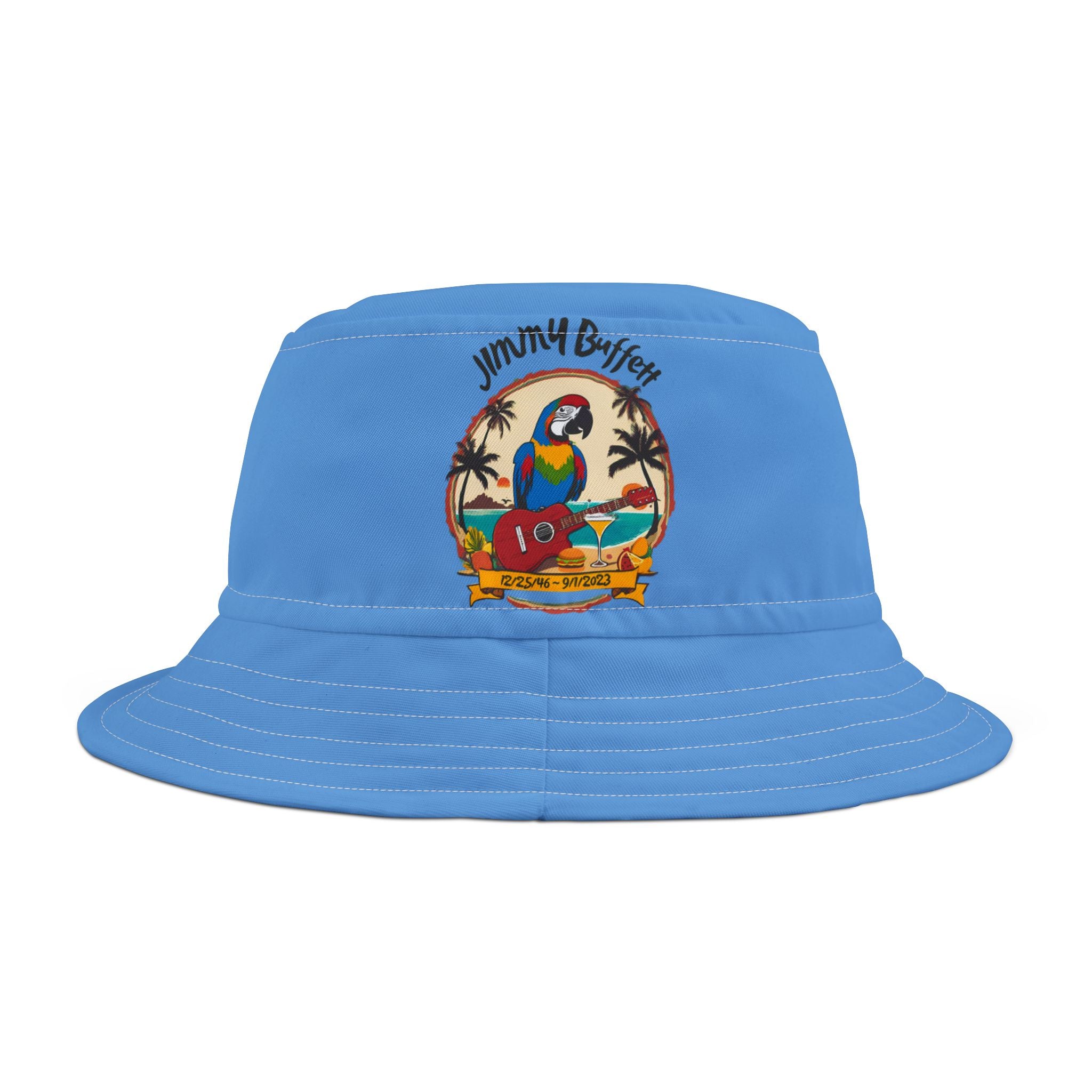 Jimmy Buffett Memorial Bucket Hat, 2 Sizes