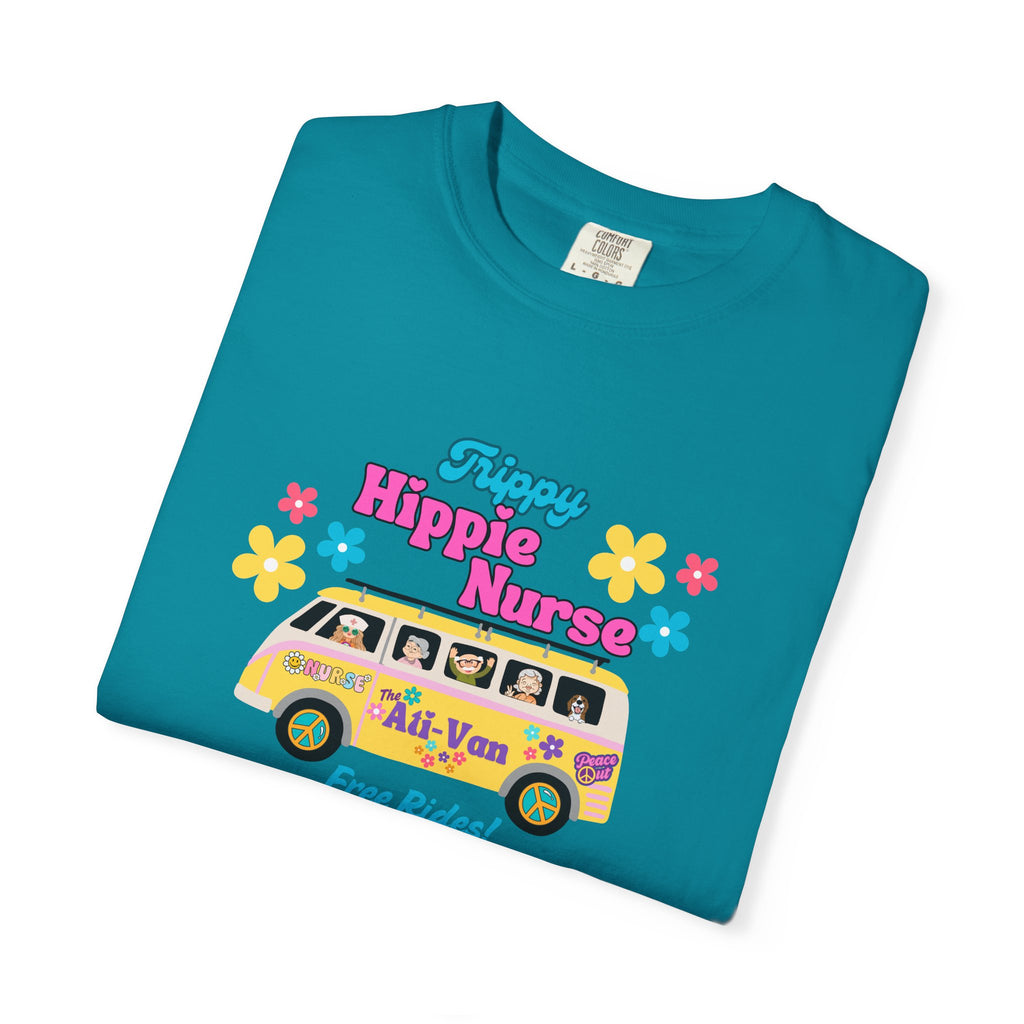 Trippy Hippie Nurse Unisex T-shirt, Funny Nurse Shirt