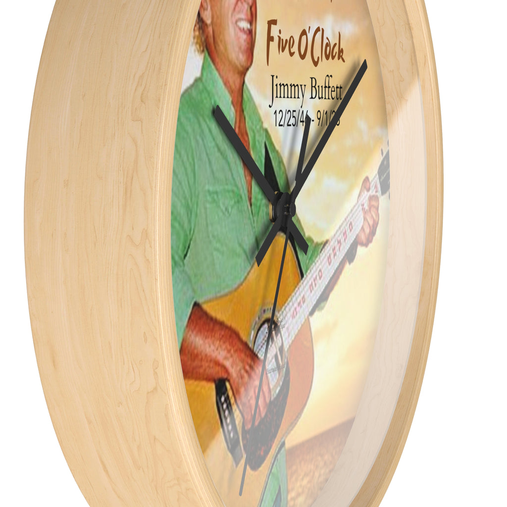 Forever, Five O'Clock, Jimmy Buffett Wall Clock