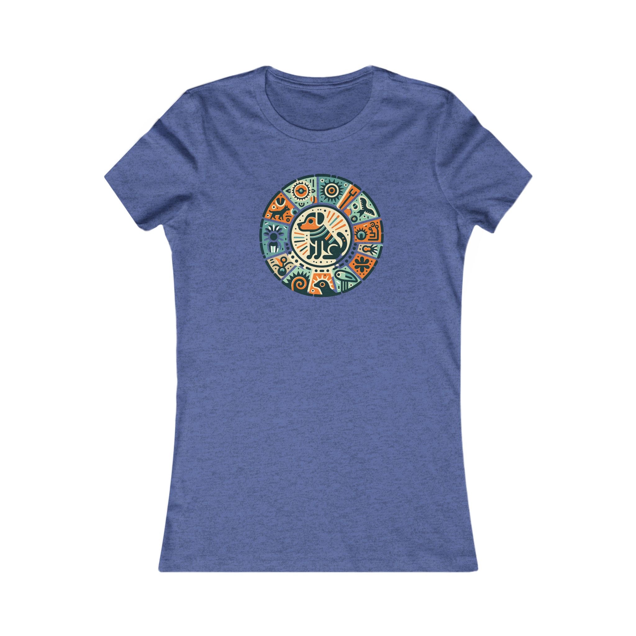 Aztec-Inspired Women's Tee, Unique Graphic Shirt for Festivals, Casual Wear, Gift for Her, Summer Style