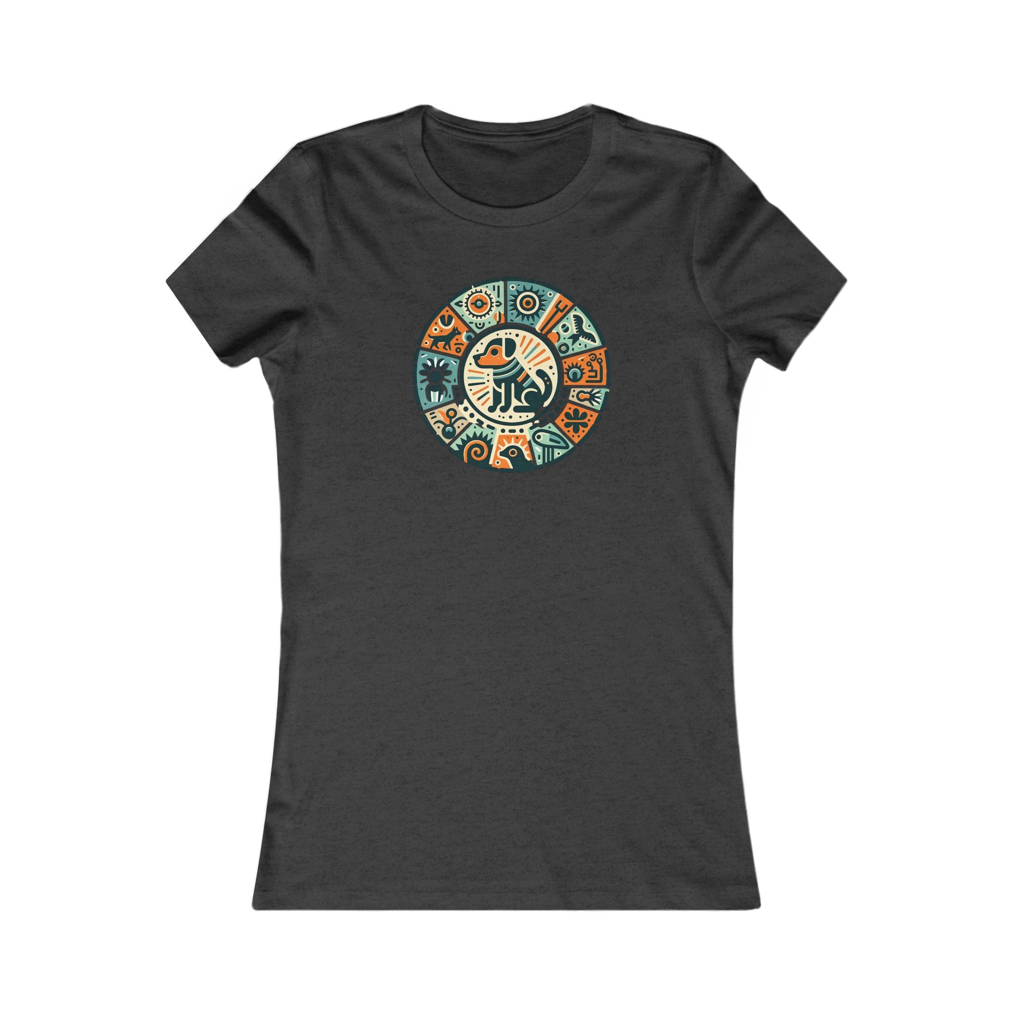 Aztec-Inspired Women's Tee, Unique Graphic Shirt for Festivals, Casual Wear, Gift for Her, Summer Style