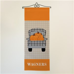 Personalized Buffalo Check Wall Hanging