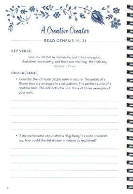 The 5-Minute Bible Study Journal for Women, Bible Study Journal, Christian Journal