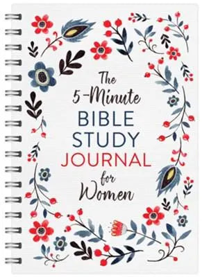 The 5-Minute Bible Study Journal for Women, Bible Study Journal, Christian Journal