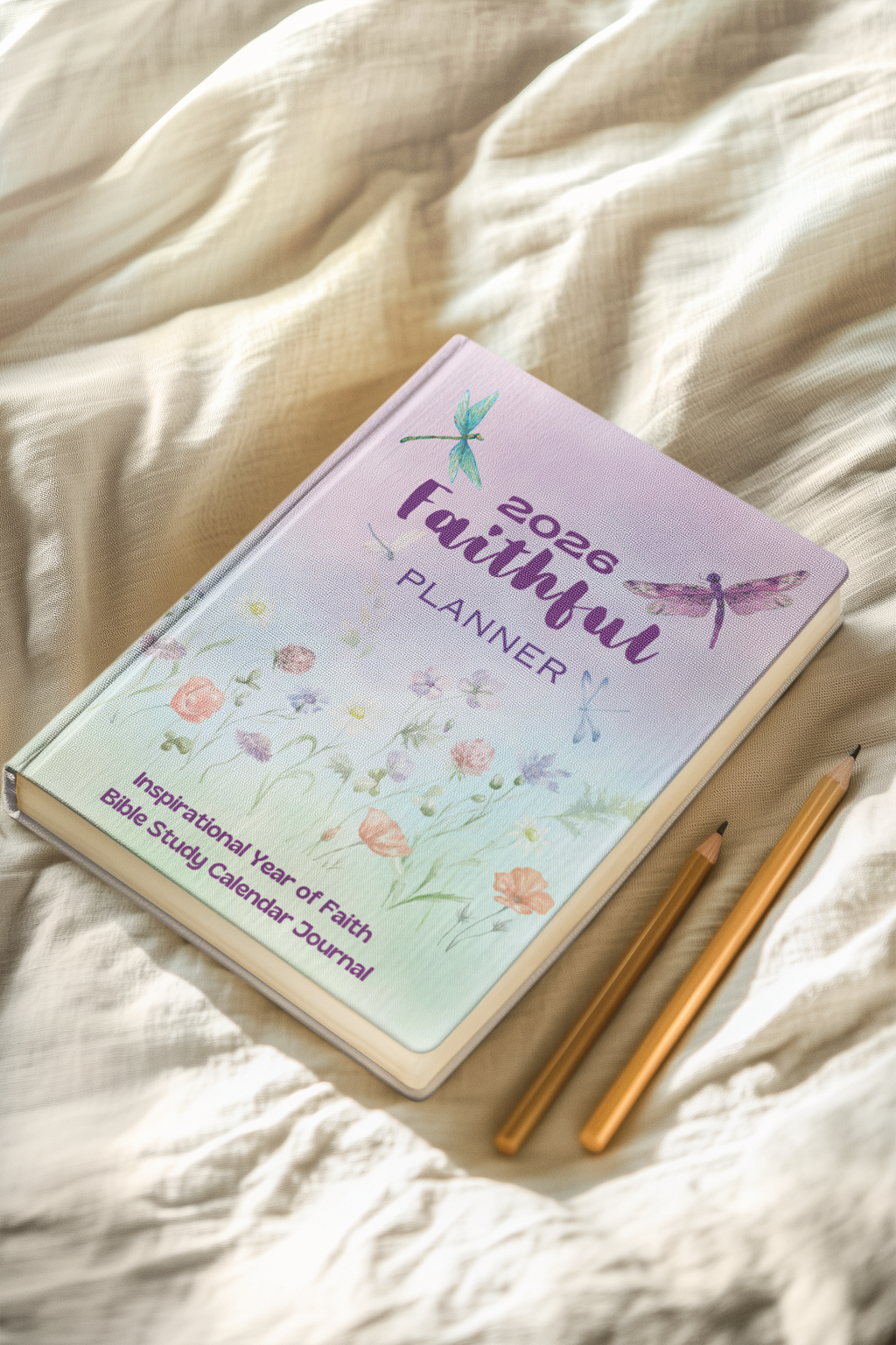 2026 Faithful Journal, Yearly Faith-based Journal with Inspirational Quotes